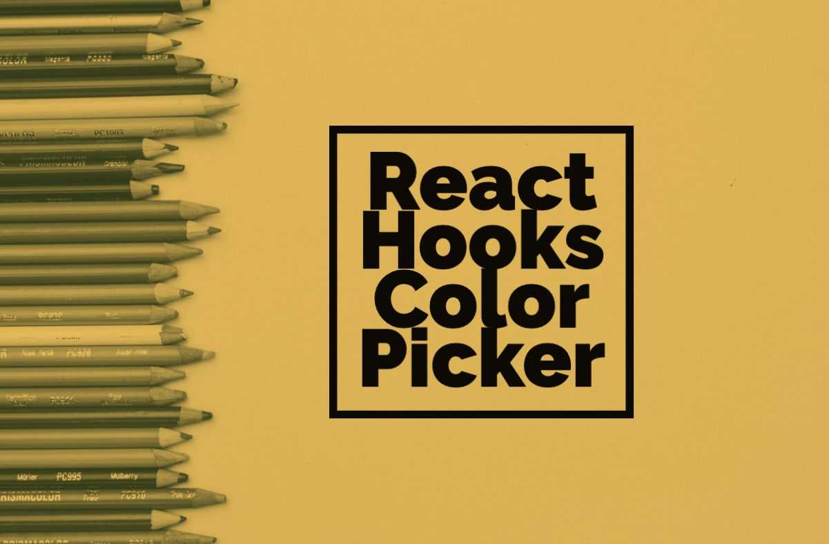 React Hooks Color Picker cover image